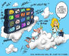 Cartoon: oh my god.. (small) by Martin Hron tagged god