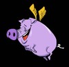 Cartoon: pig (small) by Martin Hron tagged pig