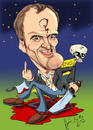 Cartoon: Quentin Tarrantino (small) by Martin Hron tagged glorious basterd