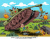 Cartoon: TANK (small) by Martin Hron tagged tank