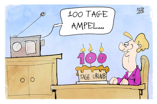 100 Tage Ampel