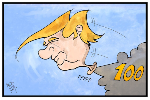 100 Tage Trump