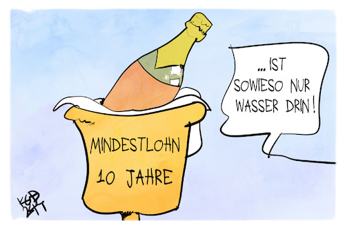 10 Jahre Mindestlohn 10 Jahre Mindestlohn