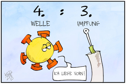 4. Welle vs. 3. Impfung 4. Welle vs. 3. Impfung
