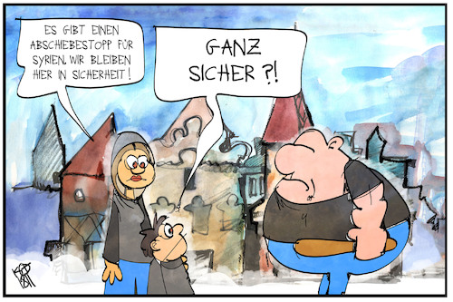 Abstiebestopp für Syrien Abstiebestopp für Syrien