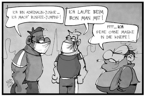 Adrenalin-Junkies unter sich Adrenalin-Junkies unter sich