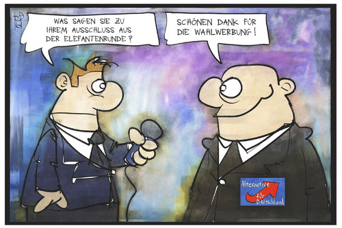 AfD-Wahlwerbung AfD-Wahlwerbung