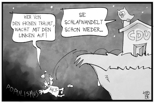 AKK warnt vor Rot-rot-grün AKK warnt vor Rot-rot-grün