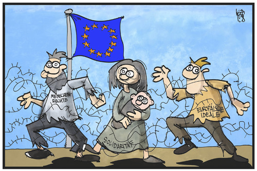 Am Grenzzaun der EU Am Grenzzaun der EU