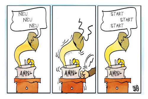 Ampel-Neustart