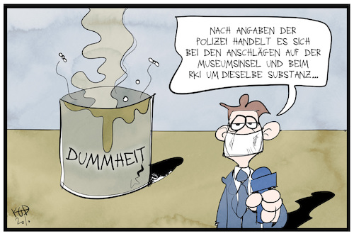 Angriff auf das RKI Angriff auf das RKI