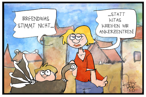 Ankerzentren statt Kitas Ankerzentren statt Kitas