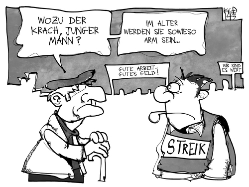 Arbeitskampf und Altersarmut