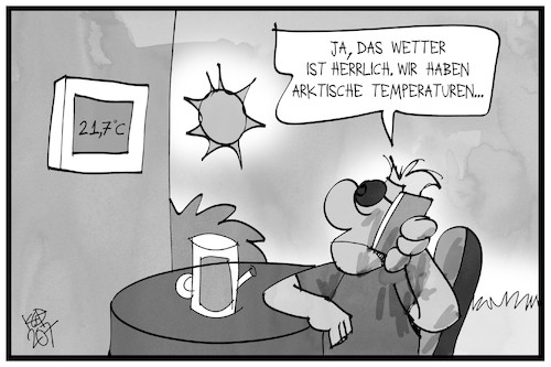 Arktische Temperaturen