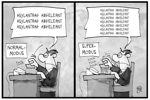 Asylpolitik im Supermodus Asylpolitik im Supermodus