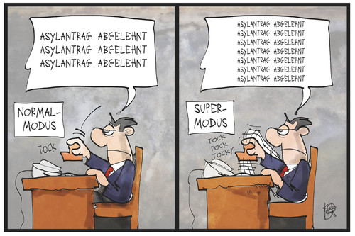 Asylpolitik im Supermodus Asylpolitik im Supermodus