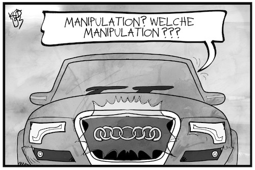 Audi manipuliert Audi manipuliert
