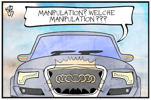 Audi manipuliert Audi manipuliert