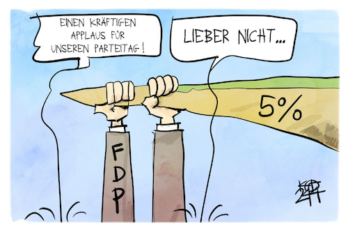 Auf dem FDP-Parteitag Auf dem FDP-Parteitag