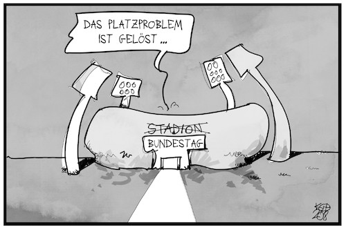 Aufgeblähter Bundestag Aufgeblähter Bundestag