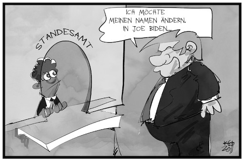Aus Trump wird Biden Aus Trump wird Biden