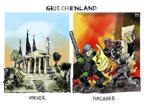 Ausschreitungen in Griechenland Ausschreitungen in Griechenland