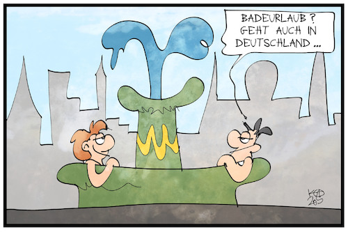 Badeurlaub in Deutschland