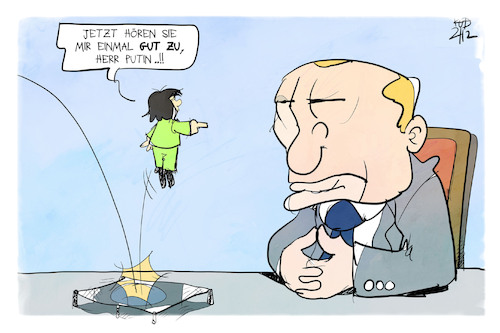Baerbock und Putin Baerbock und Putin