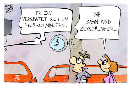 Bahn-Aufspaltung Bahn-Aufspaltung