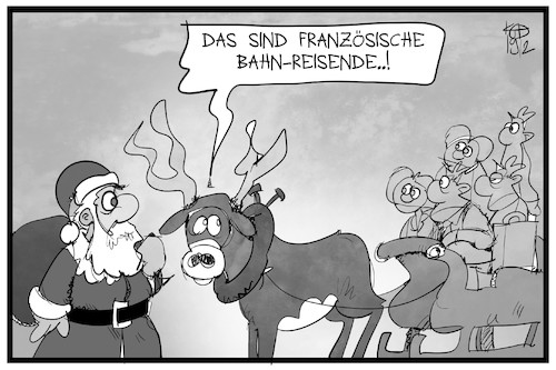 Bahn-Streik in Frankreich Bahn-Streik in Frankreich