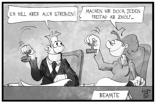 Beamte streiken Beamte streiken