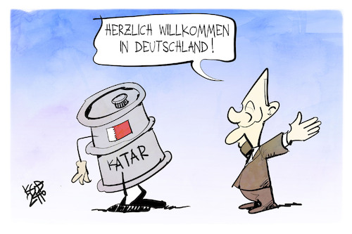 Besuch aus Katar Besuch aus Katar