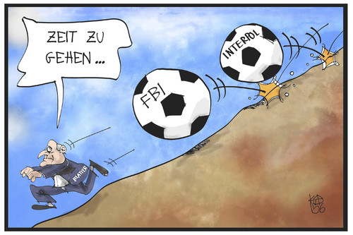 Blatter-Rücktritt Blatter-Rücktritt