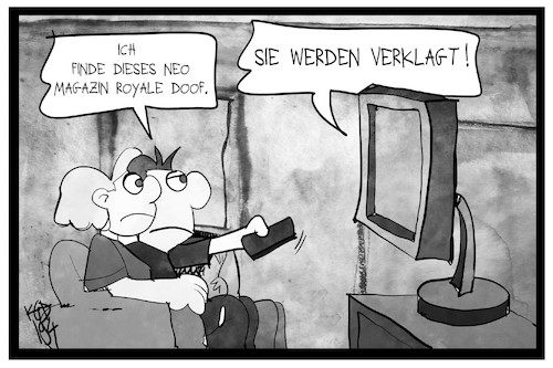 Böhmermann-Klage Böhmermann-Klage