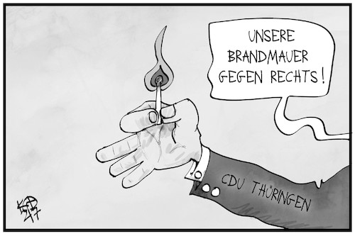Brandmauer der CDU Brandmauer der CDU