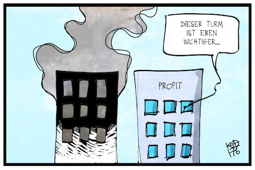 Brandschutz vs. Profit Brandschutz vs. Profit