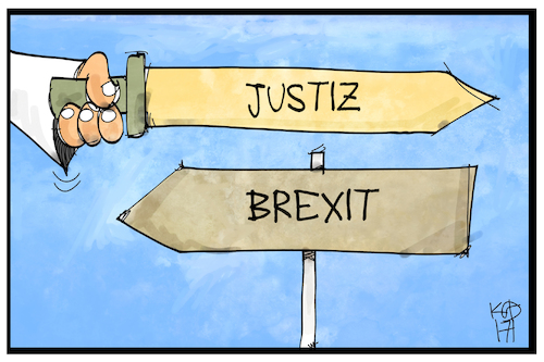 Cartoon: Brexit (medium) by Kostas Koufogiorgos tagged karikatur,koufogiorgos,illustration,cartoon,brexit,grossbritannien,europa,eu,parlament,gerichtsurteil,justiz,schwert,justitia,wegweiser,politik,richtung,karikatur,koufogiorgos,illustration,cartoon,brexit,grossbritannien,europa,eu,parlament,gerichtsurteil,justiz,schwert,justitia,wegweiser,politik,richtung