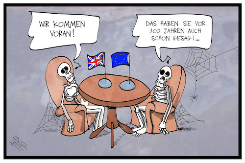 Cartoon: Brexit (medium) by Kostas Koufogiorgos tagged karikatur,koufogiorgos,illustration,cartoon,brexit,verhandlung,eu,austritt,uk,unterhändler,karikatur,koufogiorgos,illustration,cartoon,brexit,verhandlung,eu,austritt,uk,unterhändler