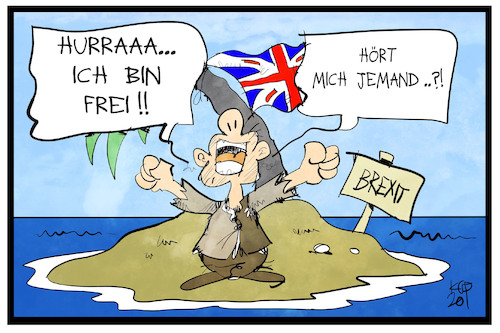 Cartoon: Brexit (medium) by Kostas Koufogiorgos tagged karikatur,koufogiorgos,illustration,cartoon,uk,grossbritannien,insel,castaway,einsam,eu,europa,europäische,union,schiffbrüchig,karikatur,koufogiorgos,illustration,cartoon,uk,grossbritannien,insel,castaway,einsam,eu,europa,europäische,union,schiffbrüchig