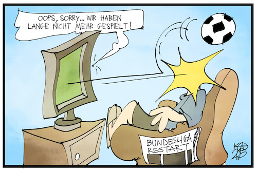 Bundesliga-Neustart Bundesliga-Neustart