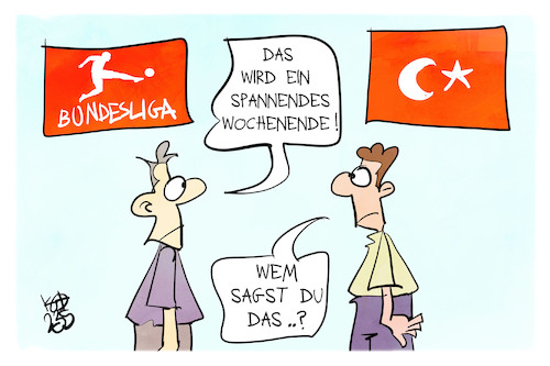 Bundesliga und Türkei-Stichwahl Bundesliga und Türkei-Stichwahl