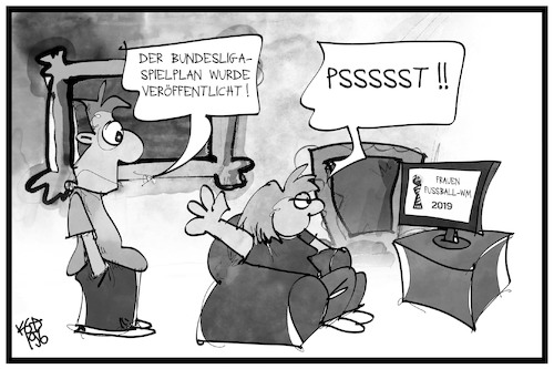 Bundesliga vs. Frauenfussball Bundesliga vs. Frauenfussball