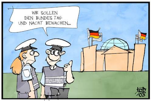 Bundestag bewachen