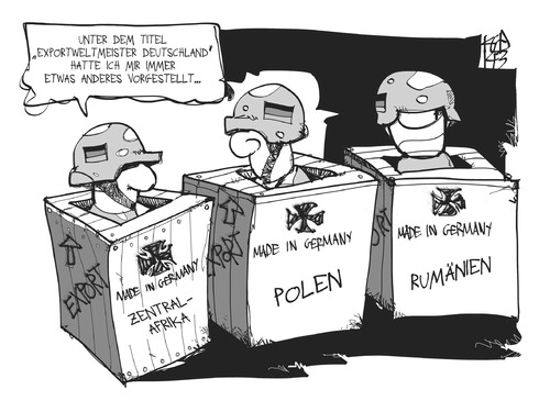 Bundeswehr-Exporte Bundeswehr-Exporte