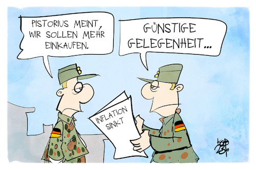 Bundeswehr und Inflation Bundeswehr und Inflation