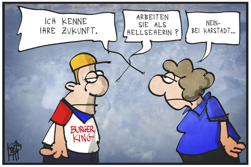 Burger King und Karstadt Burger King und Karstadt