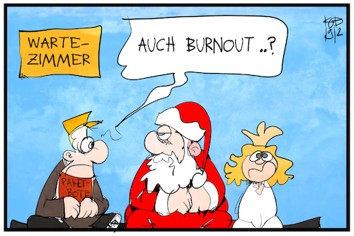 Burnout nach Weihnachten