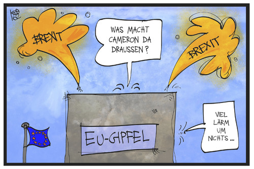 Cameron macht Krach Cameron macht Krach