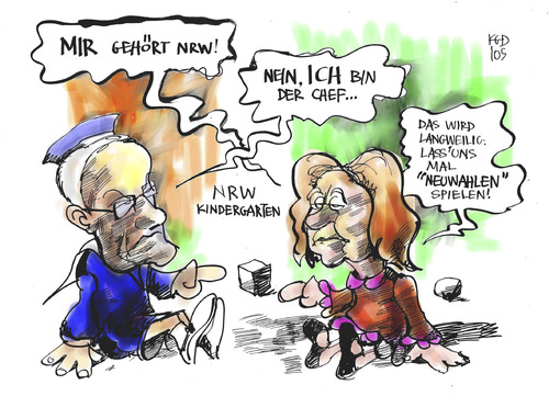 CDU und  SPD in NRW