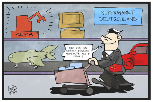 China bedient sich China bedient sich